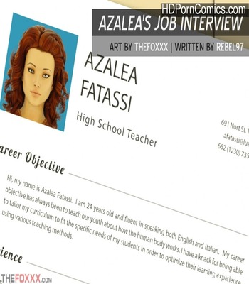 The Foxxx – Azalea’s Job Interview1 free sex comic